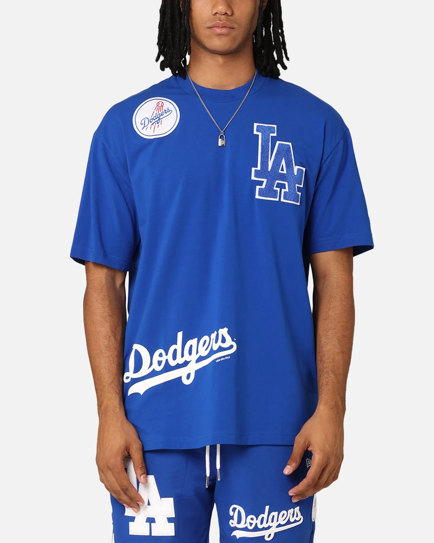 New Era Los Angeles Dodgers T-Shirt Bright Royal sold by Culture Kings