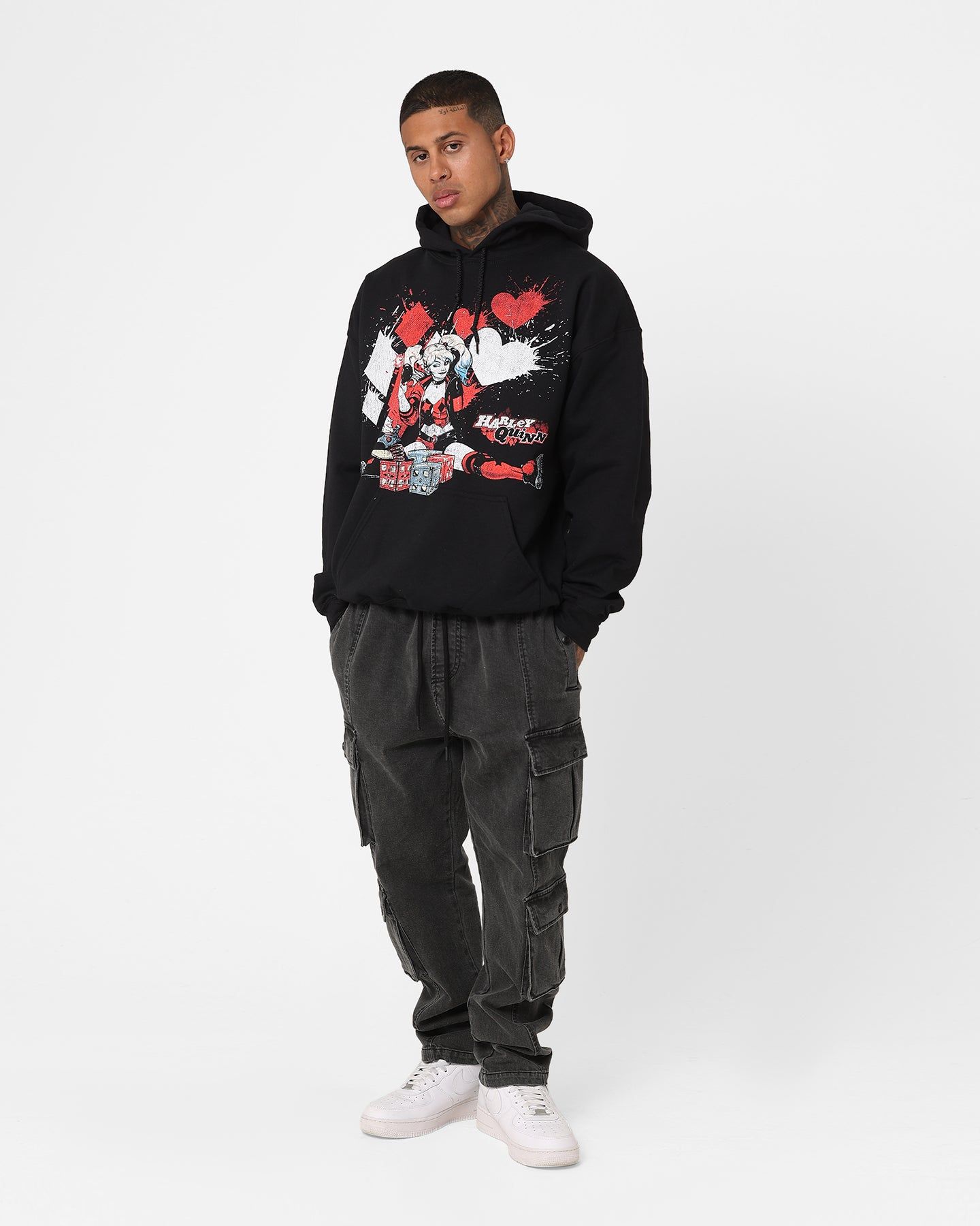 Goat Crew X DC Batman Mad Love Hoodie Black sold by Culture Kings product image thumbnail 2