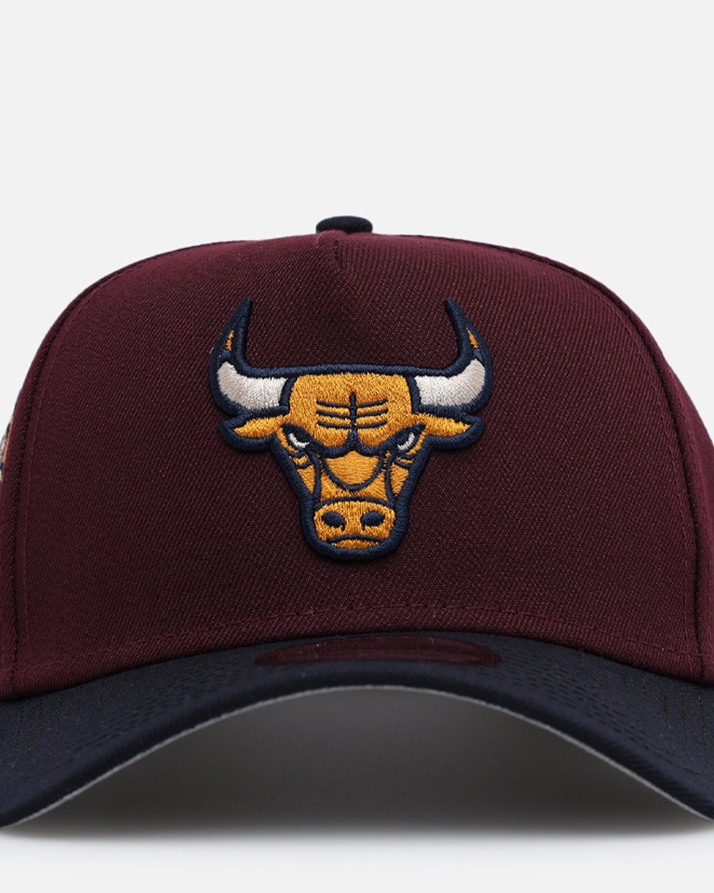 New Era Chicago Bulls 'Autumn Hue' 9FORTY A-Frame Snapback Maroon/Navy sold by Culture Kings product image thumbnail 5