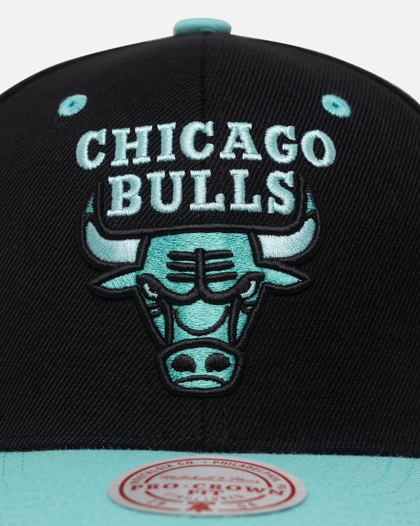Mitchell & Ness Chicago Bulls "Ice Blue" Script Origin Snapback Black/Ice Blue sold by Culture Kings product image thumbnail 5