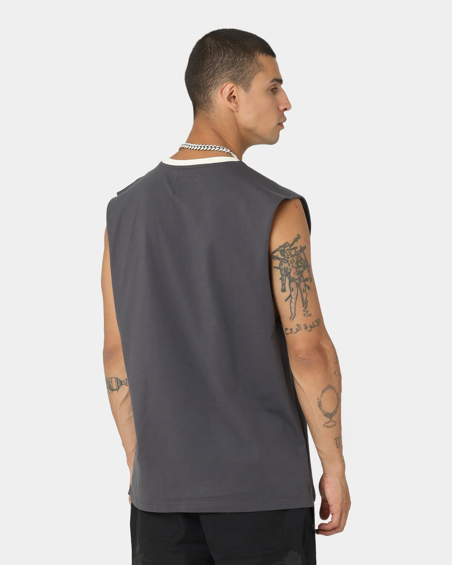 Carre Tutech Muscle T-Shirt Charcoal sold by Culture Kings product image thumbnail 4