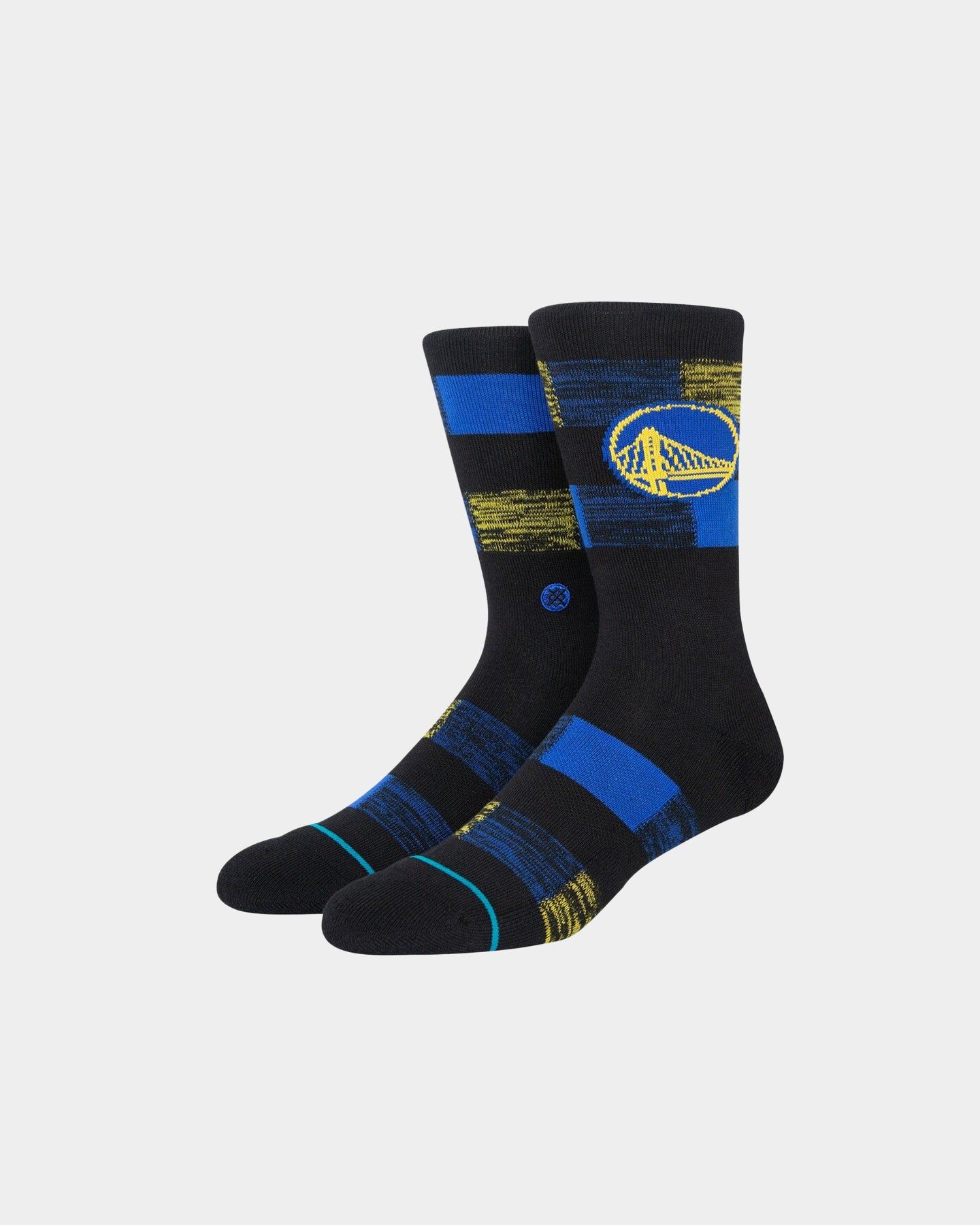 Stance X NBA Golden State Warriors Cryptic Crewcut Socks Black sold by Culture Kings product image thumbnail 2