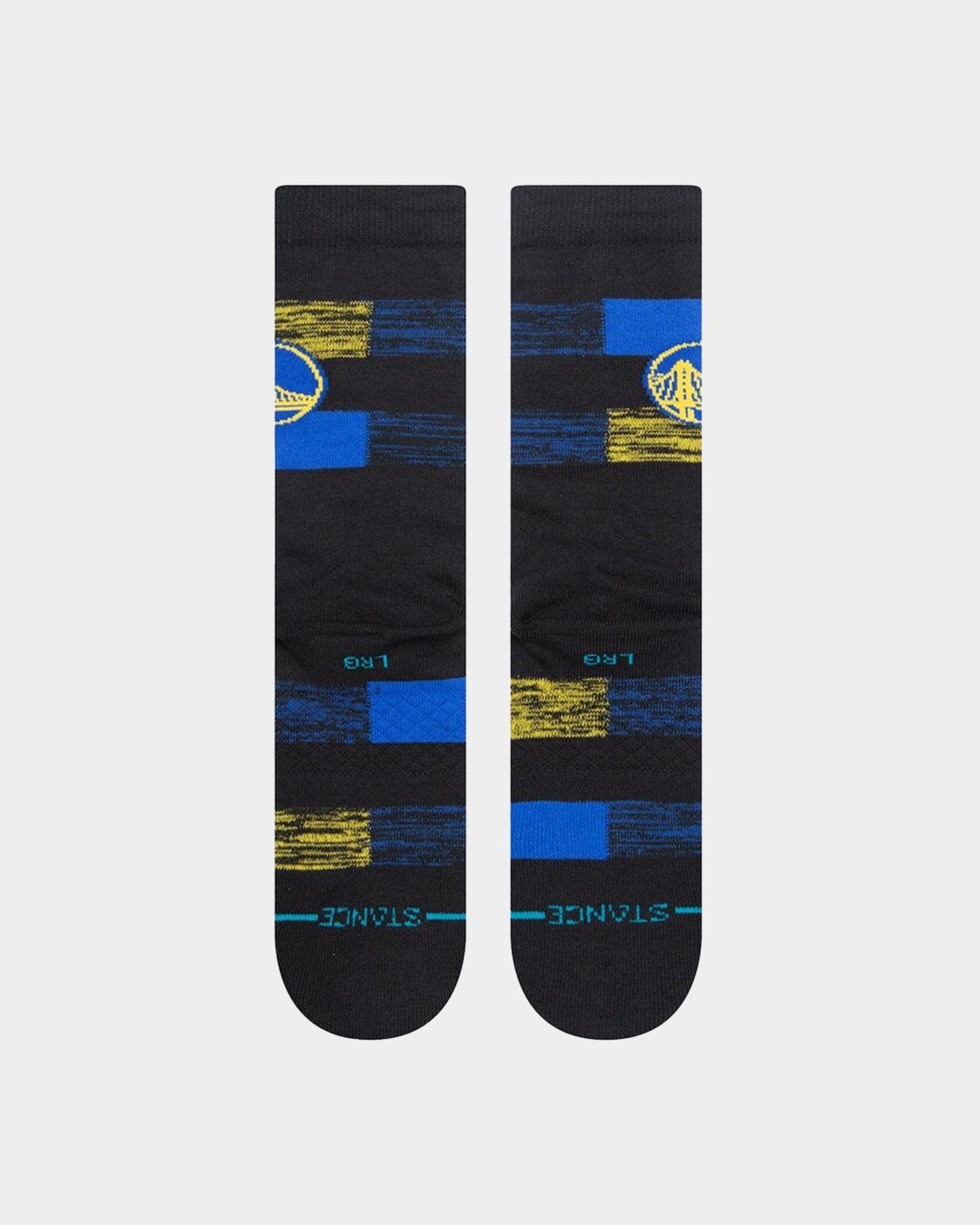 Stance X NBA Golden State Warriors Cryptic Crewcut Socks Black sold by Culture Kings product image thumbnail 3