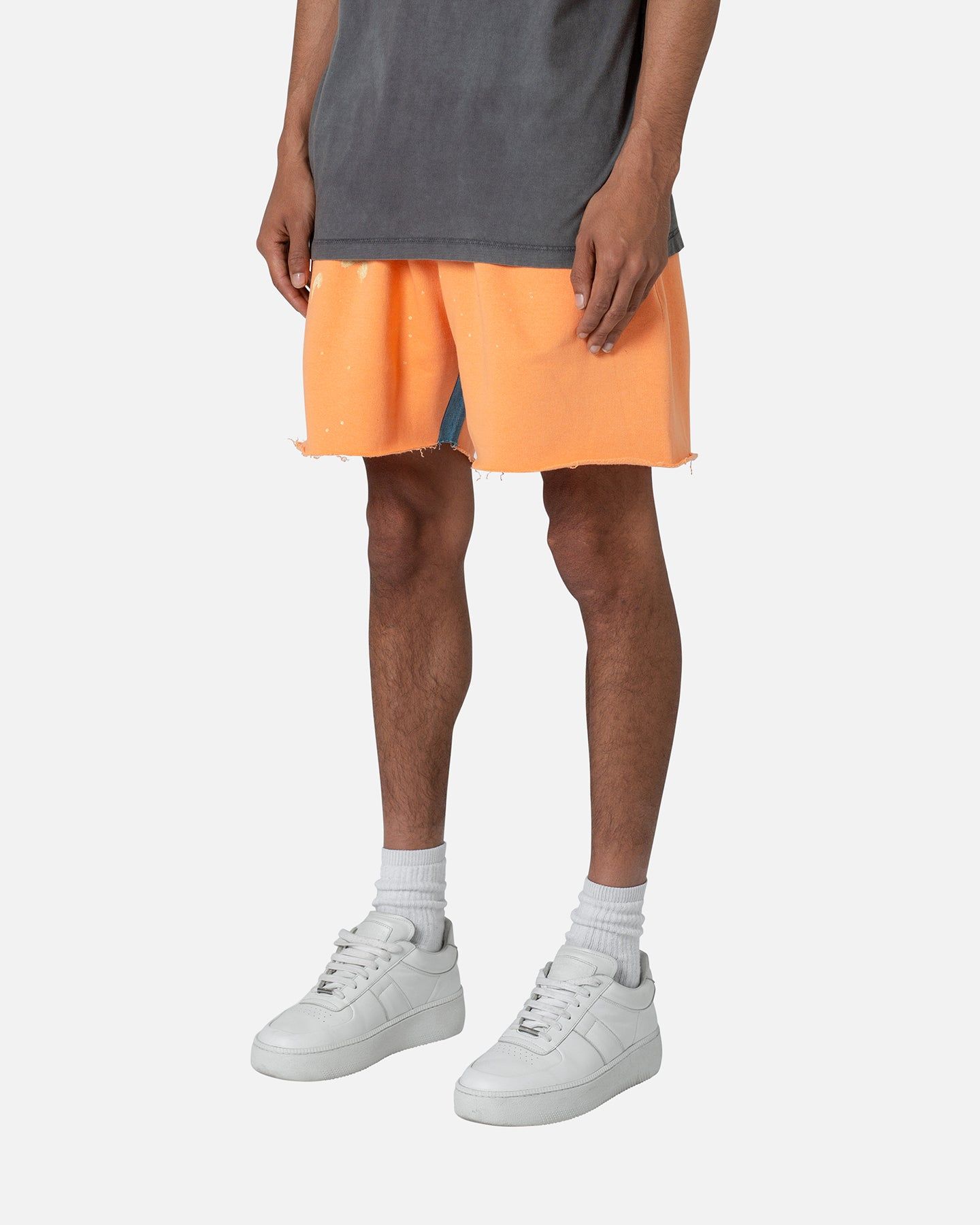 MNML Contrast Paneled Sweatshorts Orange sold by Culture Kings product image thumbnail 2
