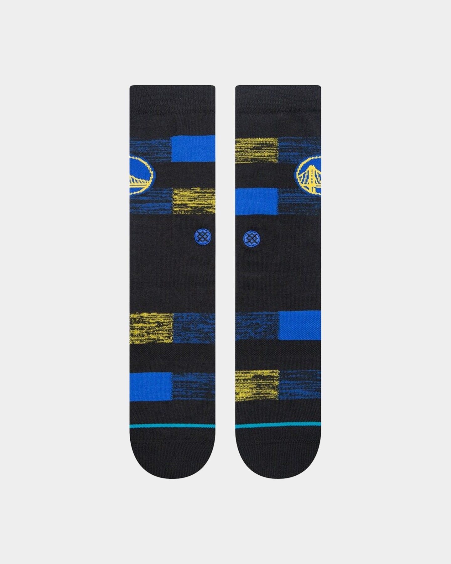 Stance X NBA Golden State Warriors Cryptic Crewcut Socks Black sold by Culture Kings