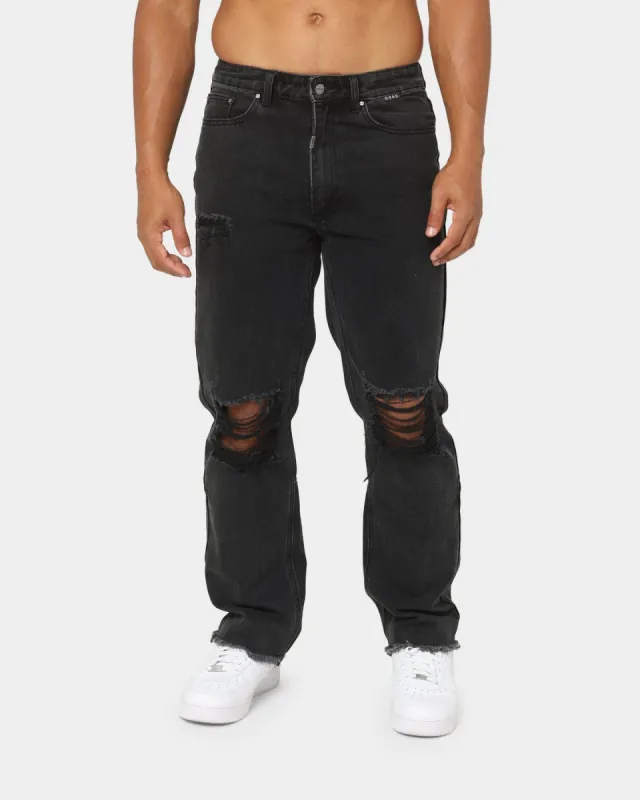 Dead Studios Relaxo Beaten Jeans Washed Black made by Culture Kings