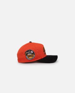 New Era Colorado Rockies 'Scary Nights' 9FORTY A-Frame Snapback Orange/Black sold by Culture Kings