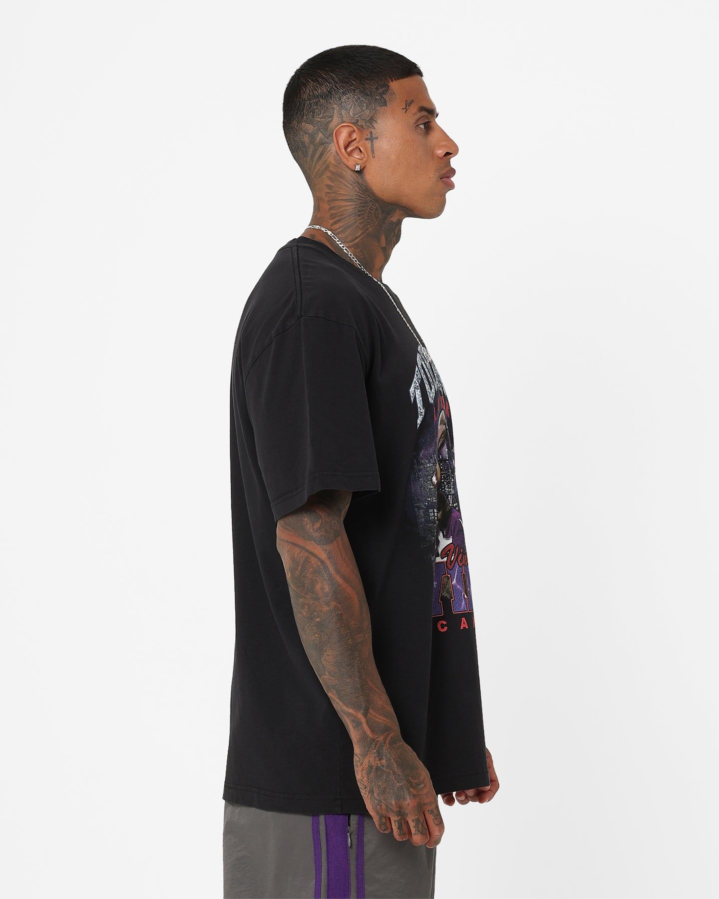 Mitchell & Ness Toronto Raptors Vince Carter Bling T-Shirt Black sold by Culture Kings product image thumbnail 5