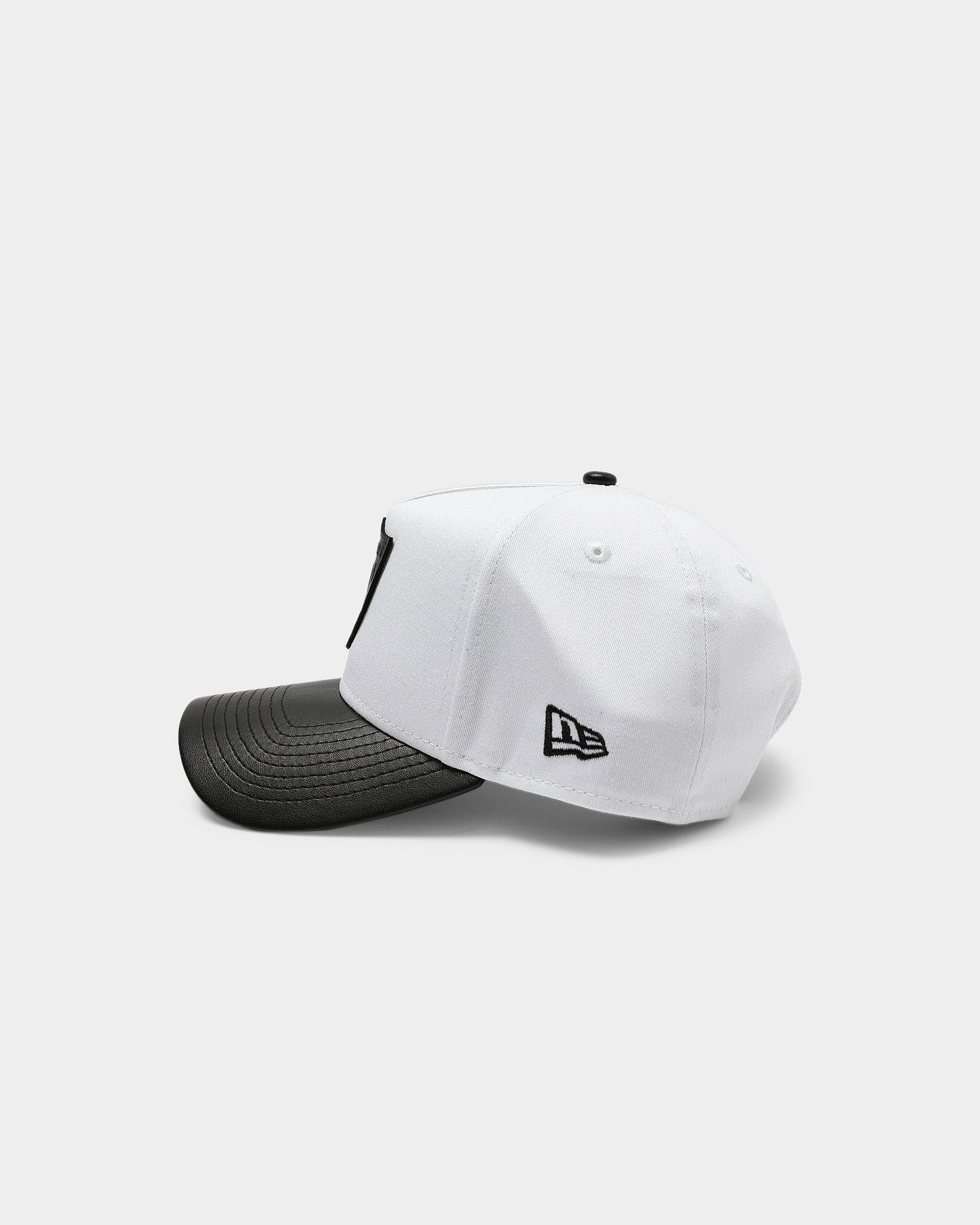 New Era Las Vegas Raiders PU Leather 9FORTY A-Frame Snapback White/Black sold by Culture Kings product image thumbnail 4