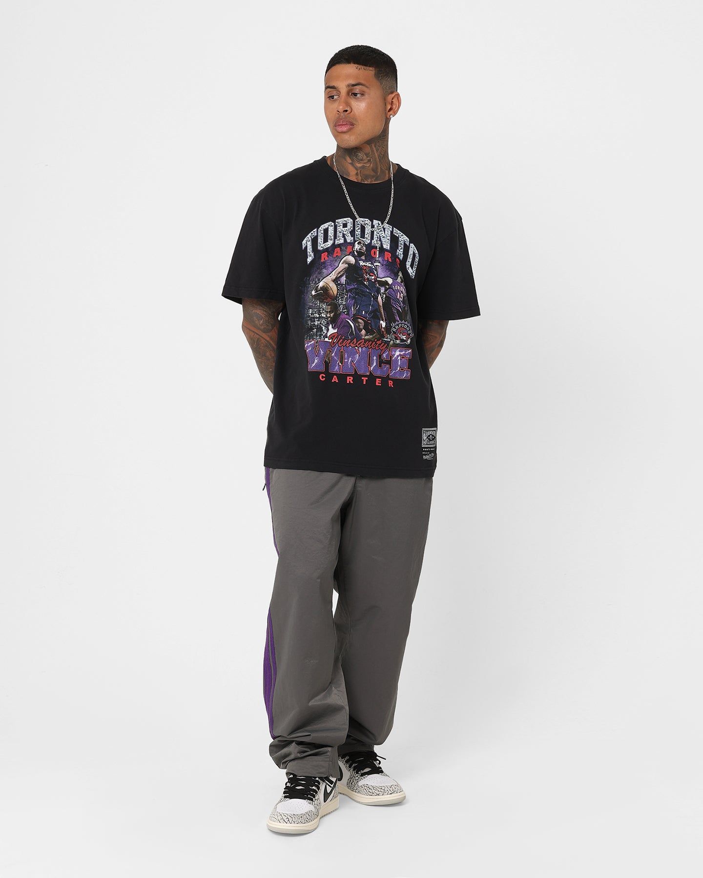 Mitchell & Ness Toronto Raptors Vince Carter Bling T-Shirt Black sold by Culture Kings product image thumbnail 2