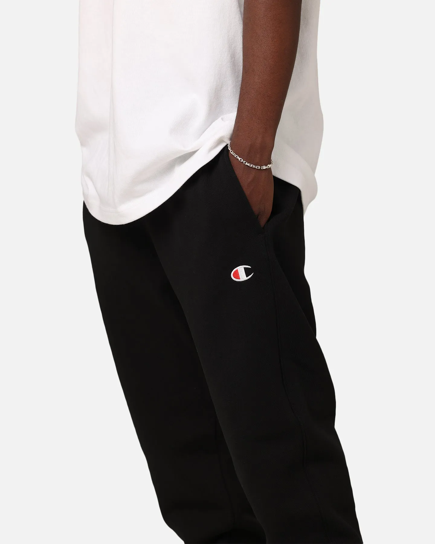 Champion Reverse Weave Small C Jogger Black sold by Culture Kings product image thumbnail 3