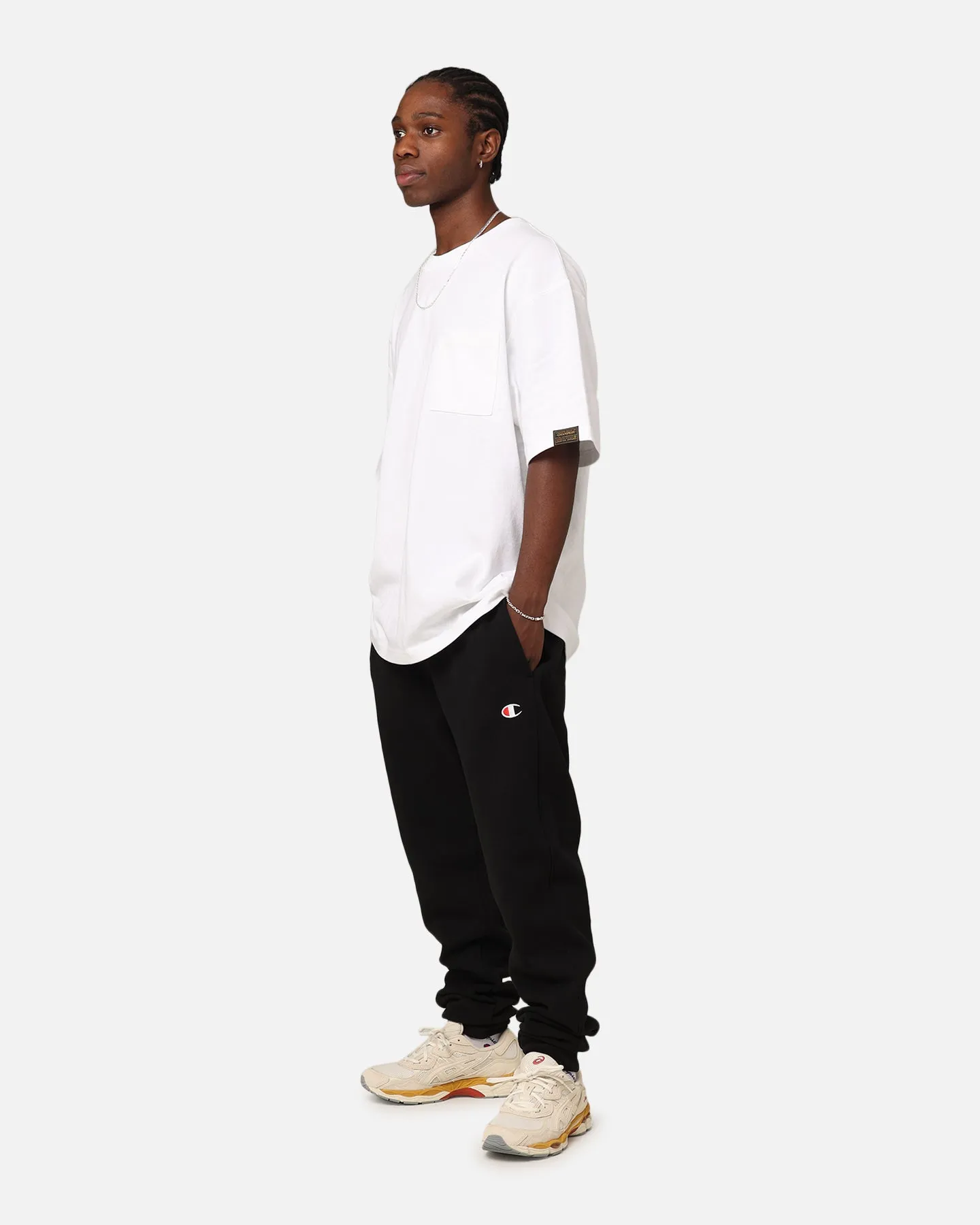 Champion Reverse Weave Small C Jogger Black sold by Culture Kings product image thumbnail 2