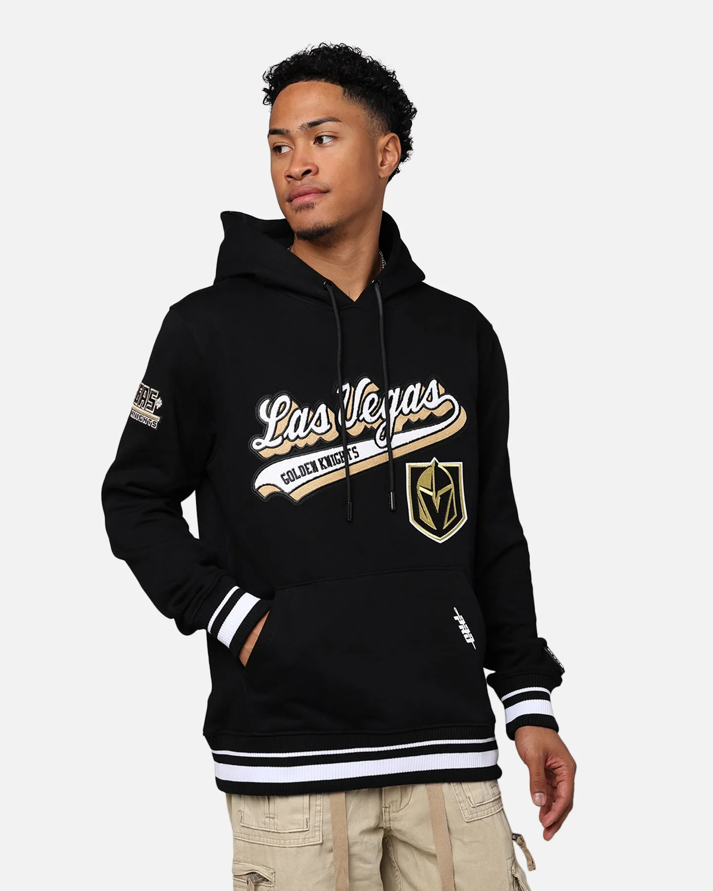 Pro Standard Vegas Golden Knights Fleece Pullover Hoodie Black sold by Culture Kings