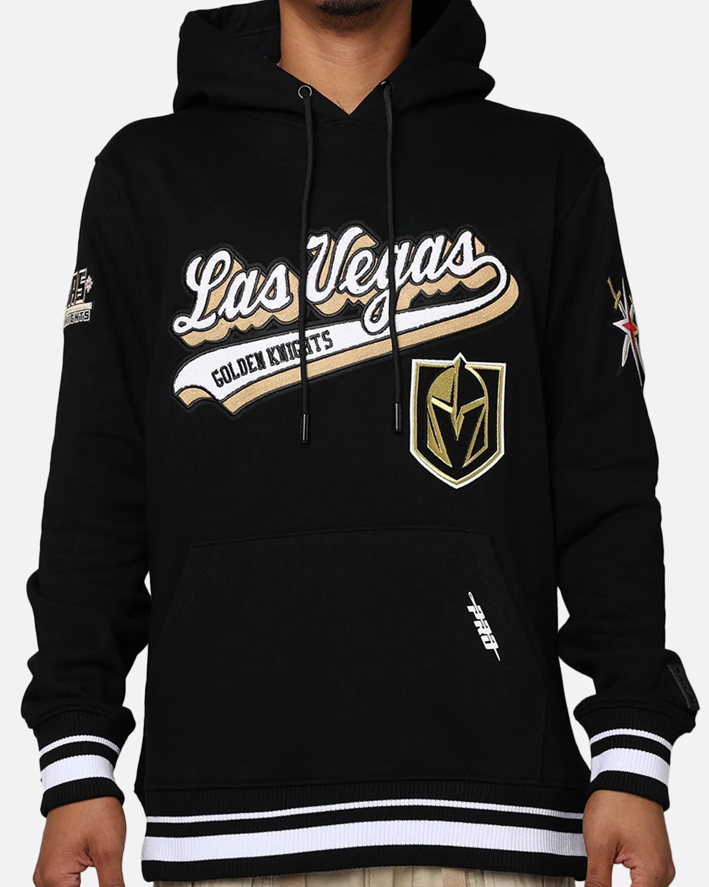 Pro Standard Vegas Golden Knights Fleece Pullover Hoodie Black sold by Culture Kings product image thumbnail 2
