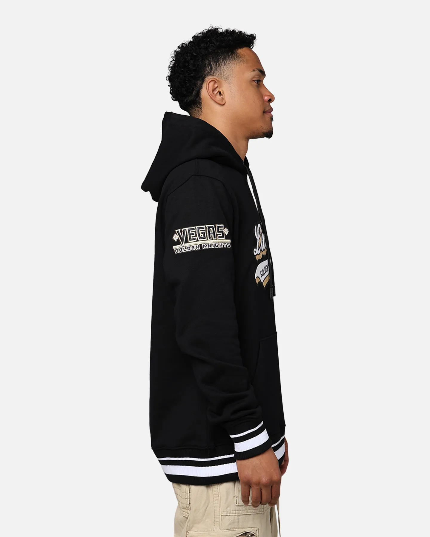Pro Standard Vegas Golden Knights Fleece Pullover Hoodie Black sold by Culture Kings product image thumbnail 4