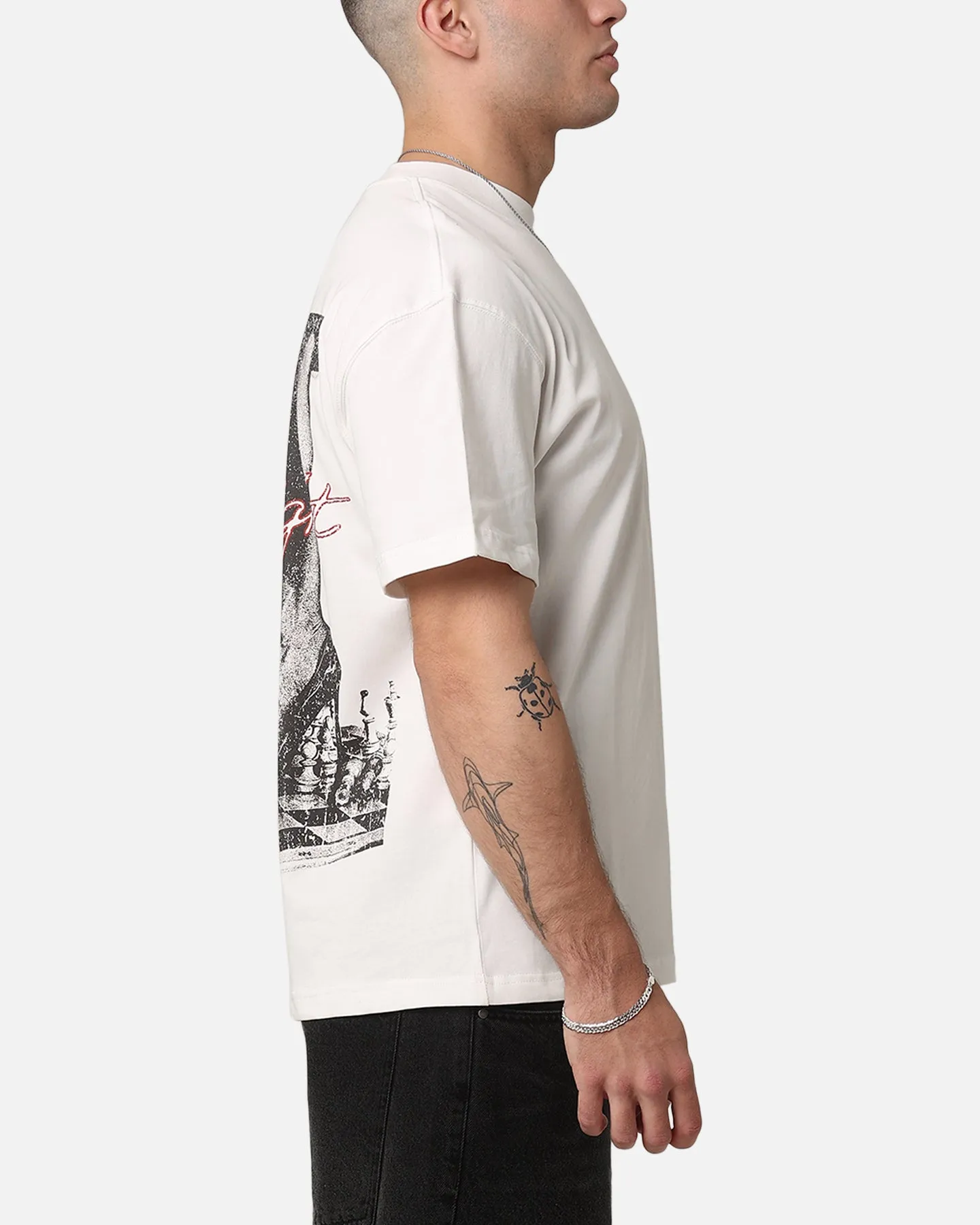 Saint Morta Chess Night T-Shirt Off White sold by Culture Kings product image thumbnail 5