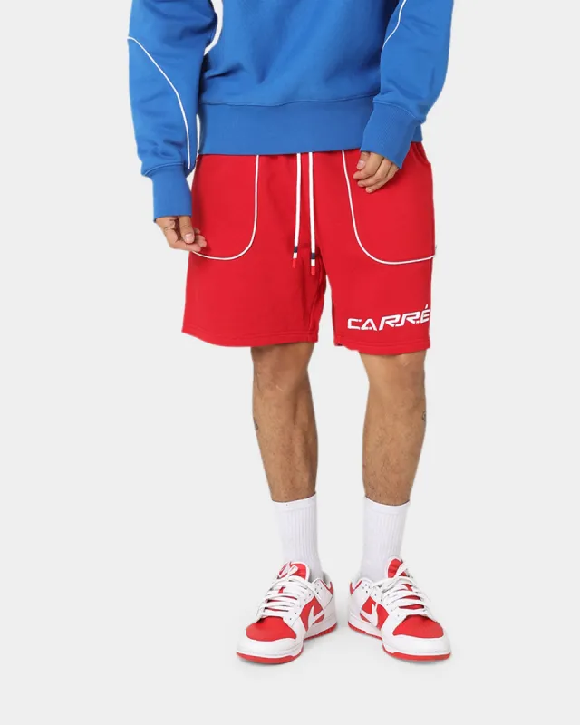 Carre Ange Track Shorts Red sold by Culture Kings