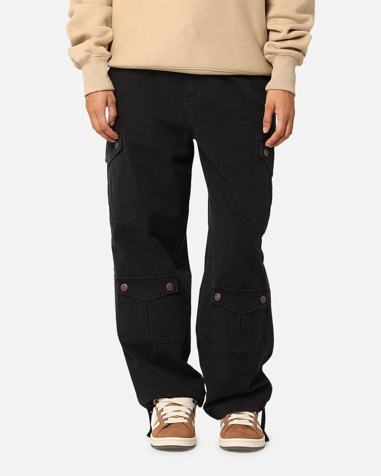 Carre Quality Cargo Jogger Washed Black sold by Culture Kings