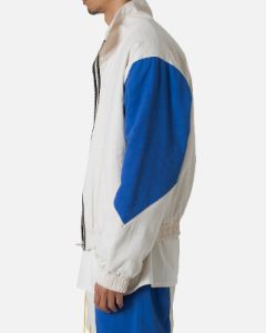 MNML Twill Racing Jacket Blue/White sold by Culture Kings