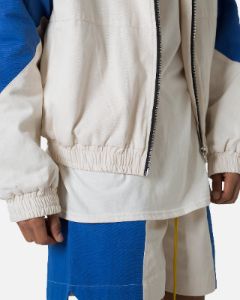 MNML Twill Racing Jacket Blue/White sold by Culture Kings