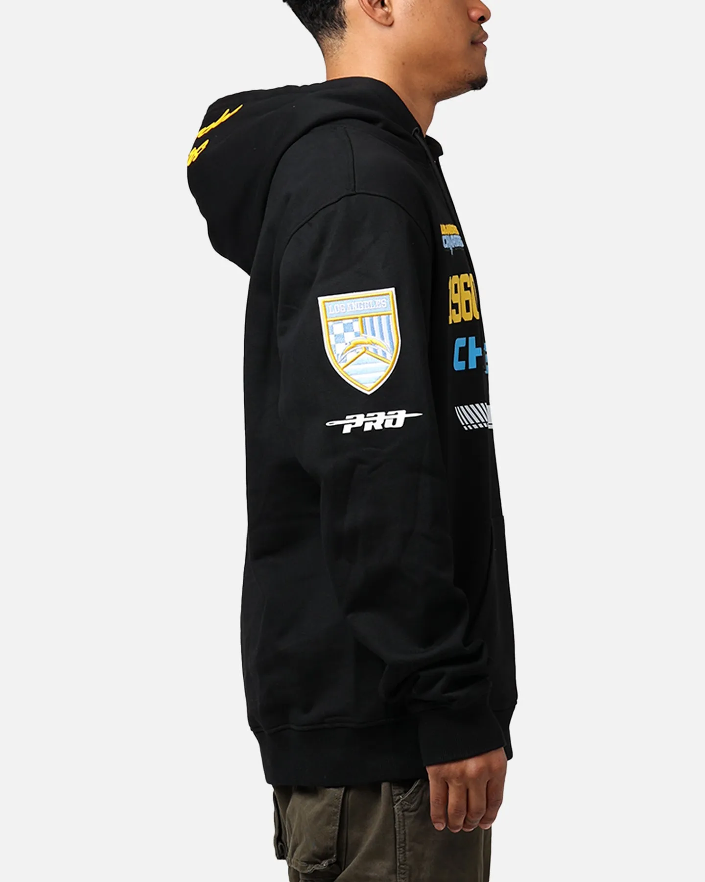 Pro Standard Los Angeles Chargers Fast Lane Hoodie Black sold by Culture Kings product image thumbnail 4