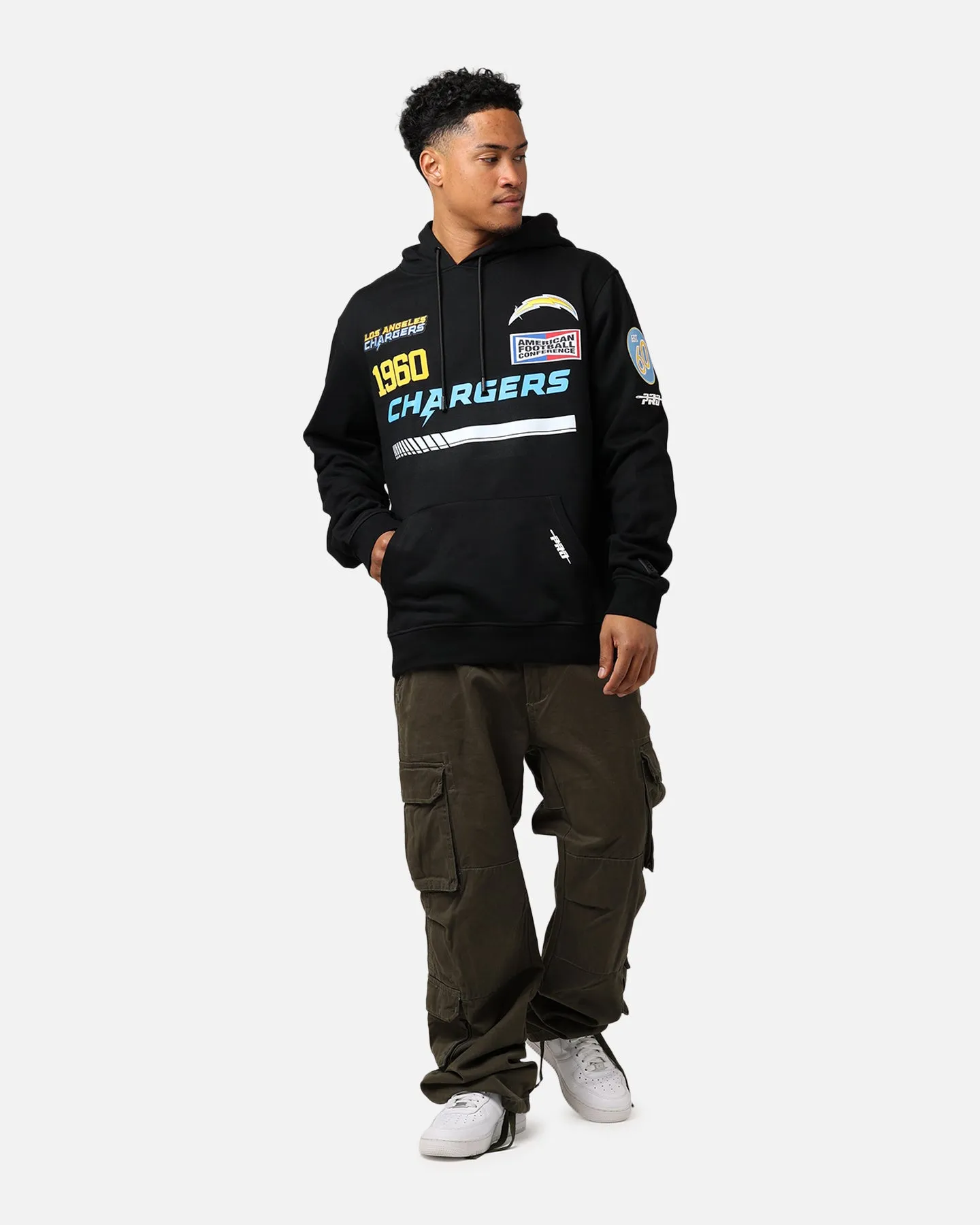 Pro Standard Los Angeles Chargers Fast Lane Hoodie Black sold by Culture Kings product image thumbnail 3