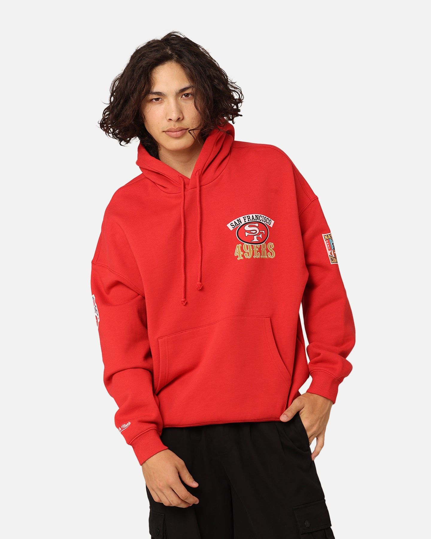 Mitchell & Ness San Francisco 49ers Super Bowl World Hoodie Faded Red sold by Culture Kings product image thumbnail 2