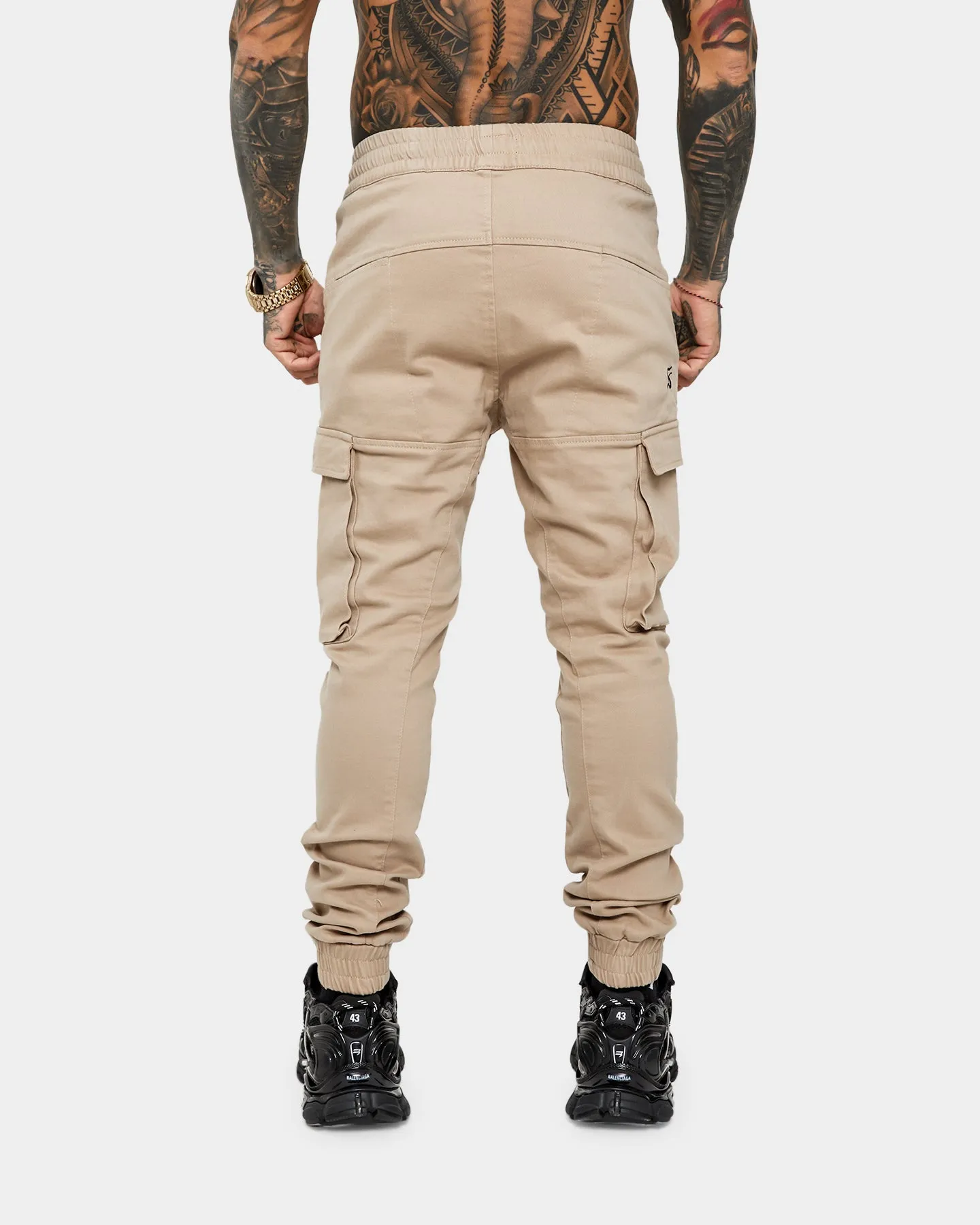Saint Morta Annex Denim Cargo Joggers Stone sold by Culture Kings product image thumbnail 2