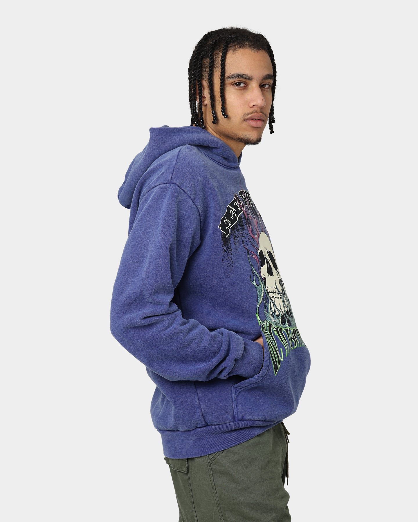 Diet Starts Monday Feel The Burn Hoodie Blue sold by Culture Kings product image thumbnail 5