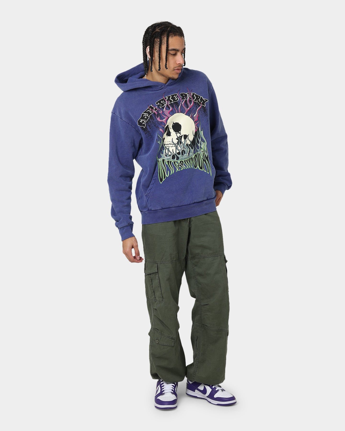 Diet Starts Monday Feel The Burn Hoodie Blue sold by Culture Kings product image thumbnail 2