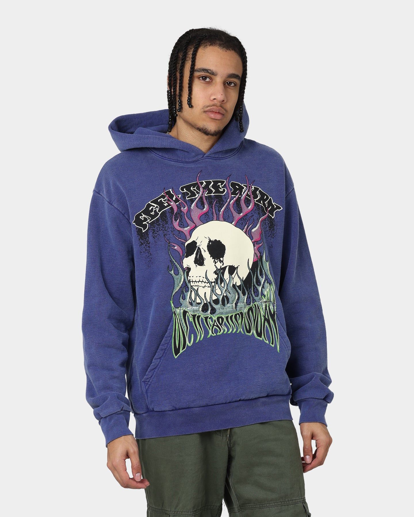 Diet Starts Monday Feel The Burn Hoodie Blue sold by Culture Kings