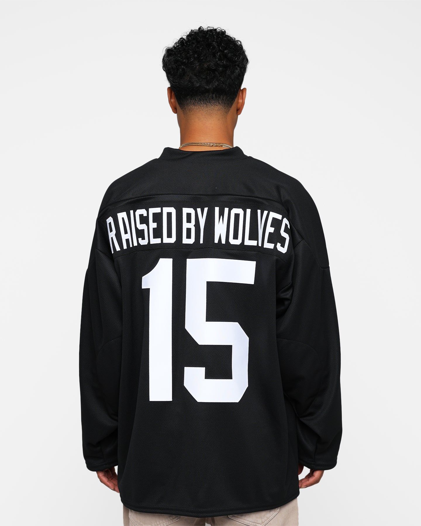 Raised By Wolves Home Hockey Jersey Black sold by Culture Kings product image thumbnail 5