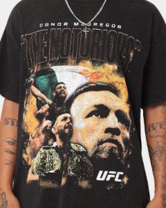Goat Crew X UFC The Notorious Vintage T-Shirt Black Wash sold by Culture Kings