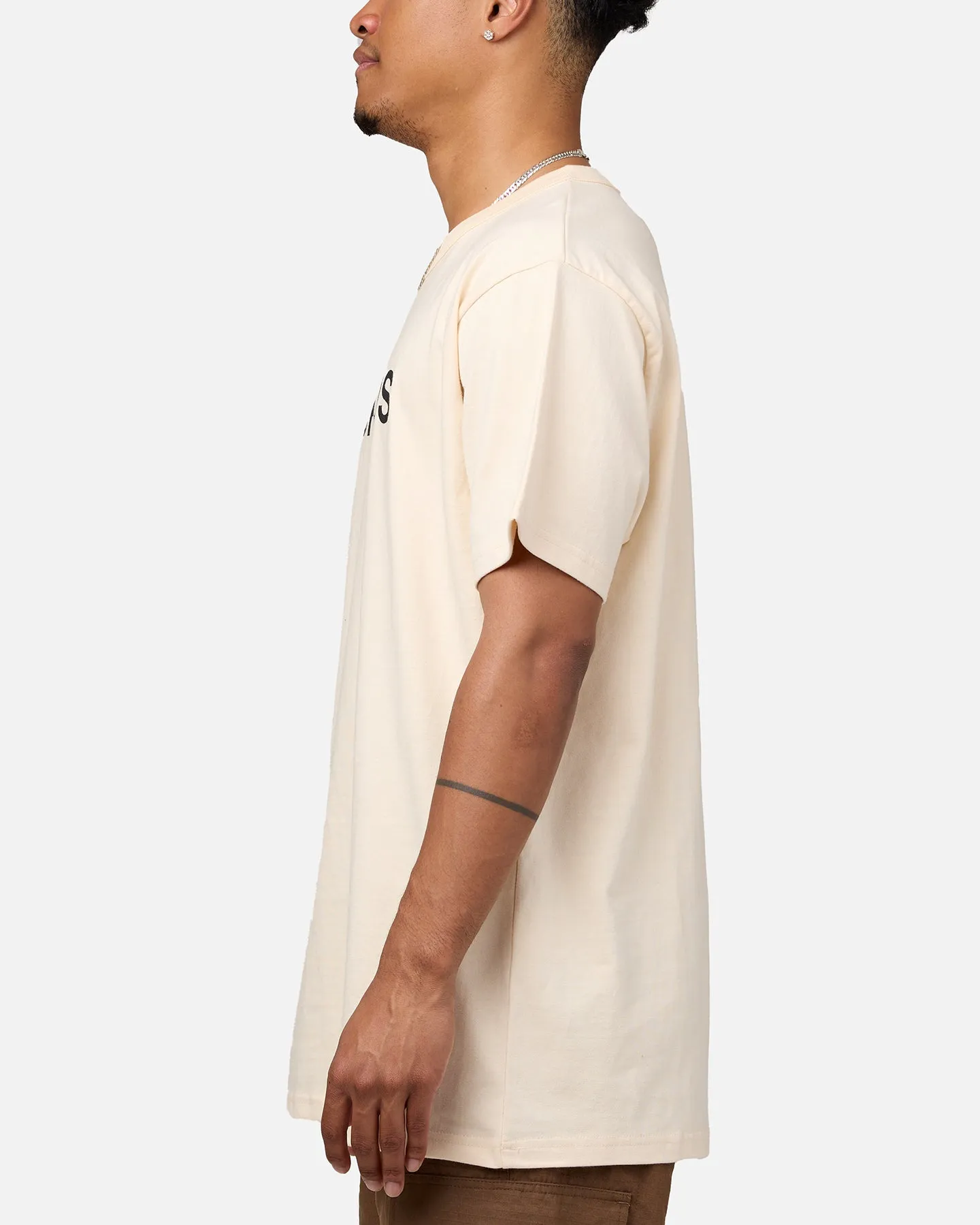 Daniel Patrick Surplus Logo T-Shirt Cream/Black sold by Culture Kings product image thumbnail 5