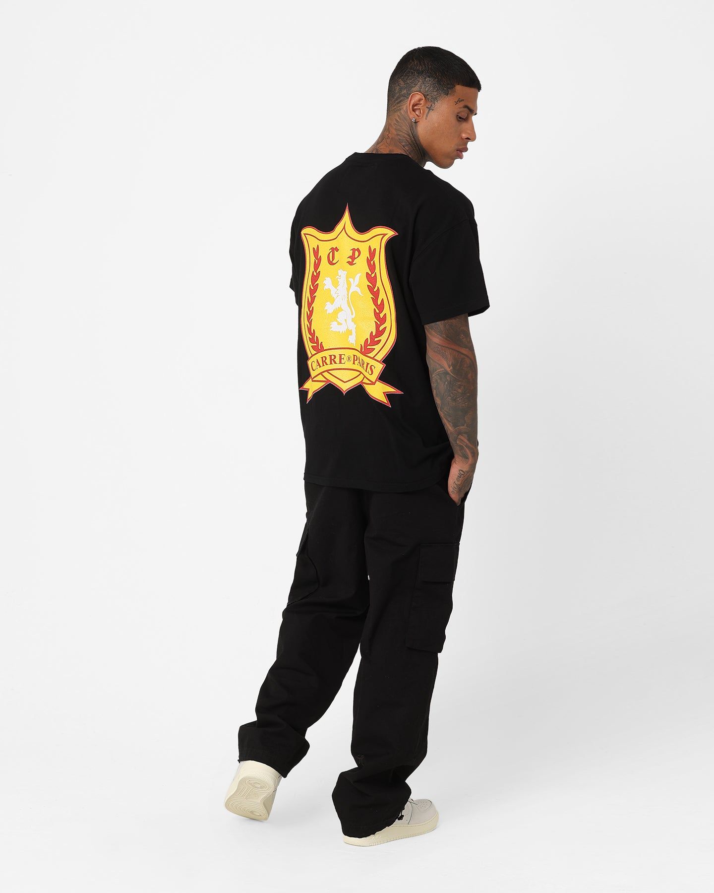 Carre Coa Oversized T-Shirt Black sold by Culture Kings product image thumbnail 3