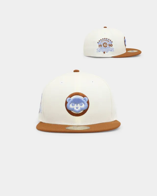 New Era Chicago Cubs 'Toasted Peanut' 59FIFTY Fitted White sold by Culture Kings