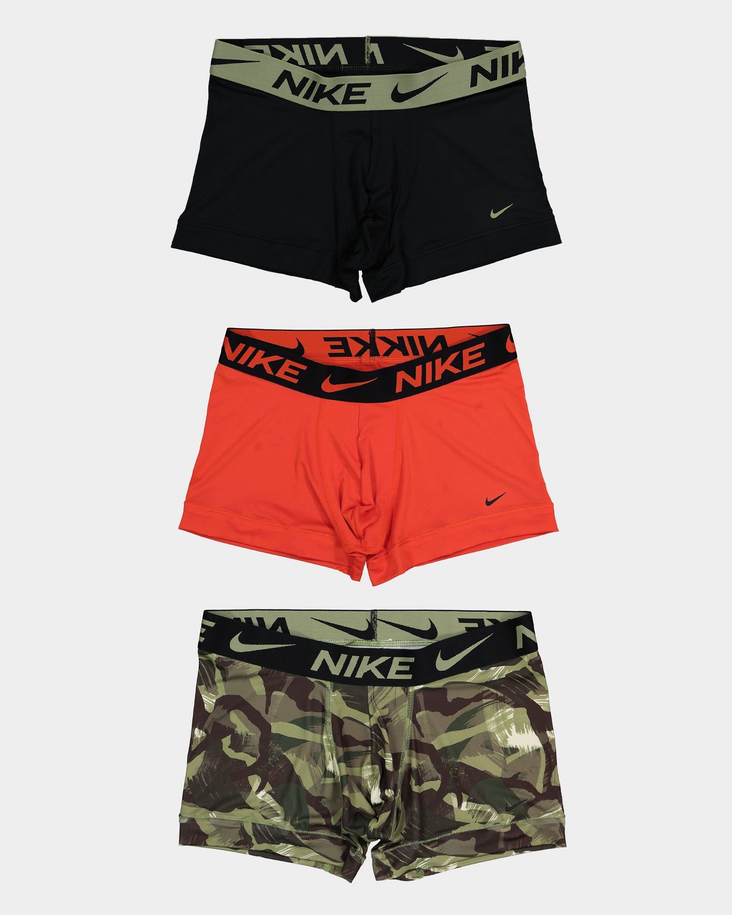 Nike Dri-FIT Essential Micro Trunk 3 Pack Multi-Coloured sold by Culture Kings