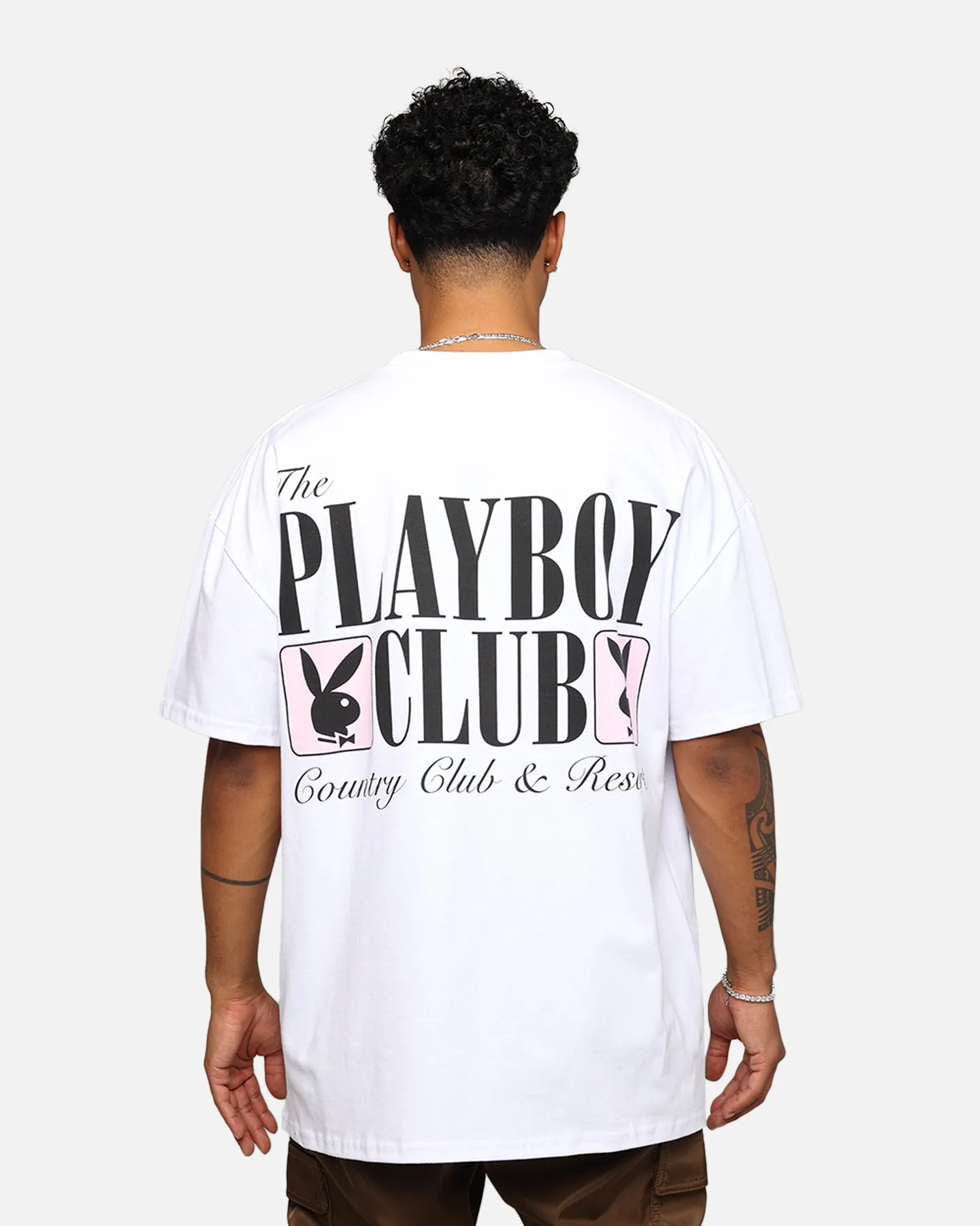 Playboy By Culture Kings Getaway T-Shirt White sold by Culture Kings product image thumbnail 5