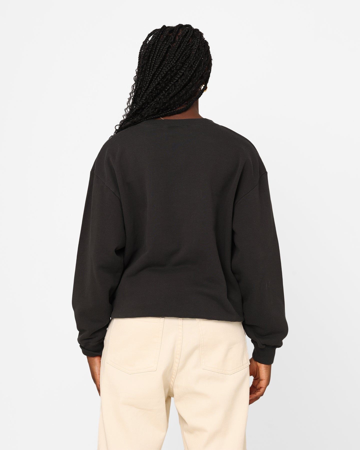 X-Girl Women's College Logo Sweat Crewneck Charcoal sold by Culture Kings product image thumbnail 4