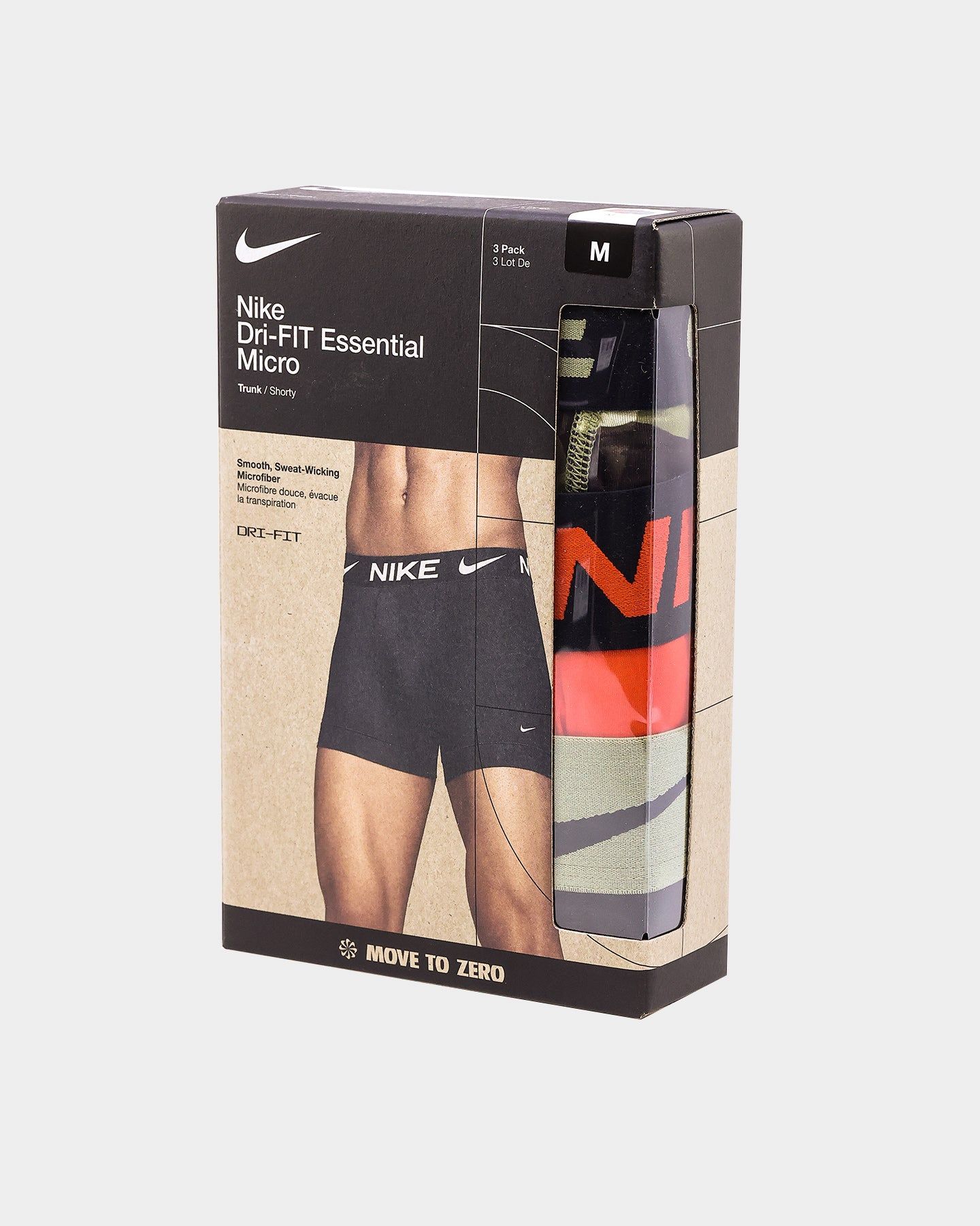 Nike Dri-FIT Essential Micro Trunk 3 Pack Multi-Coloured sold by Culture Kings product image thumbnail 2