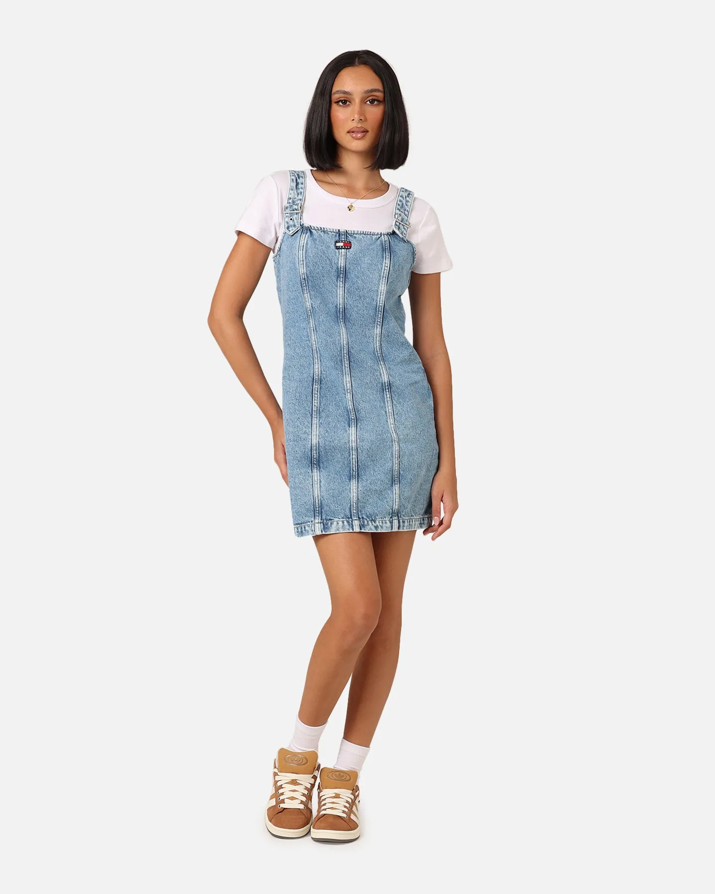 Tommy Jeans Women's Buckle Mini Dress Denim Light sold by Culture Kings product image thumbnail 3