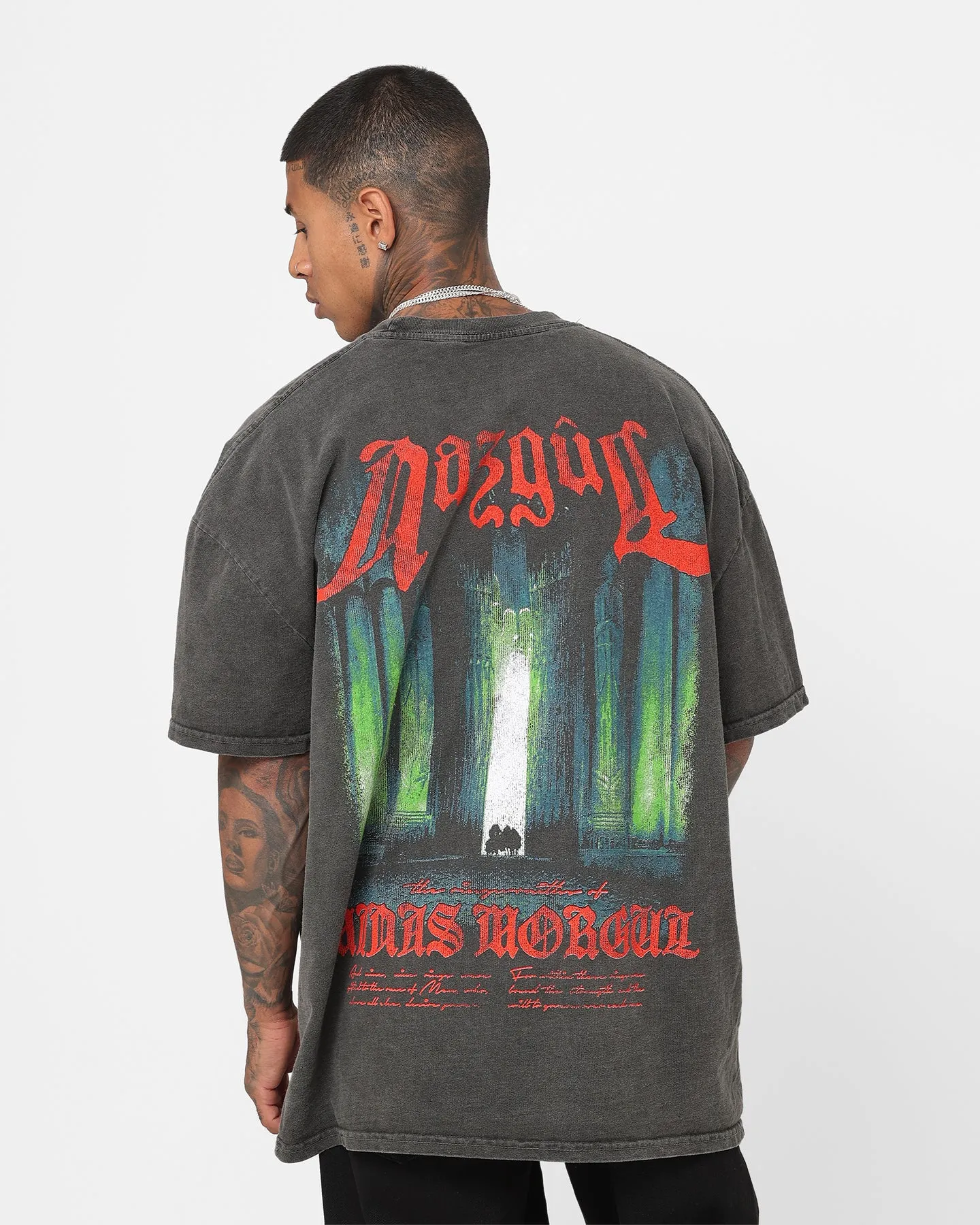 American Thrift X The Lord Of The Rings Nazgul Heavyweight Vintage T-Shirt Black Wash sold by Culture Kings product image thumbnail 2