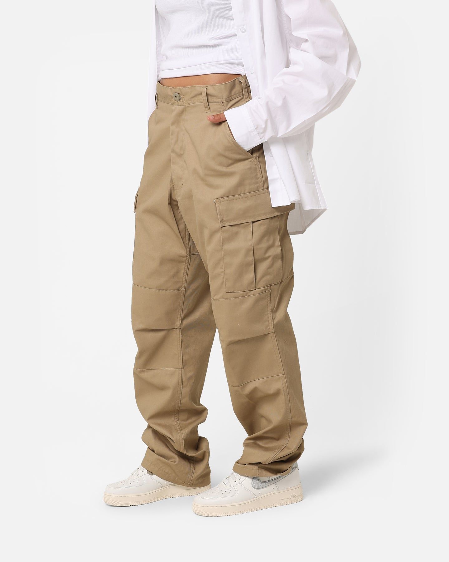 Rothco Women's Relaxed Fit Cargo Pants Khaki sold by Culture Kings product image thumbnail 6