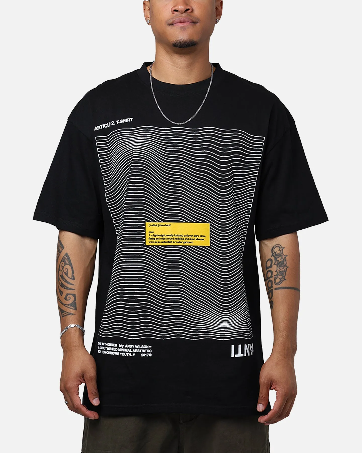 The Anti Order Shurt T-Shirt Black sold by Culture Kings