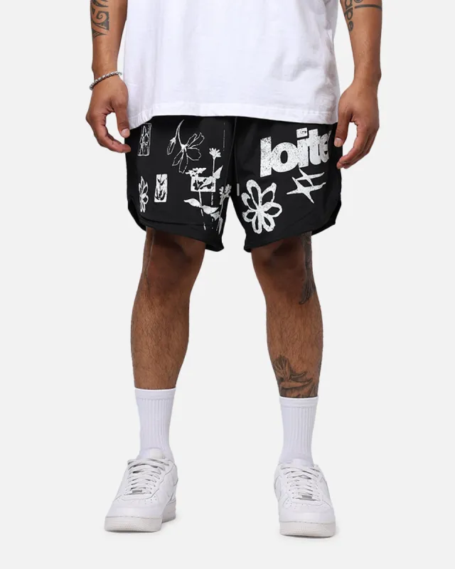 Loiter Flowerbed Walk Shorts Black sold by Culture Kings