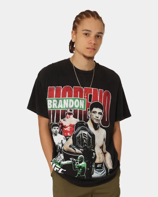 UFC By Goat Crew Brandon Moreno Vintage T-Shirt Black Wash sold by Culture Kings