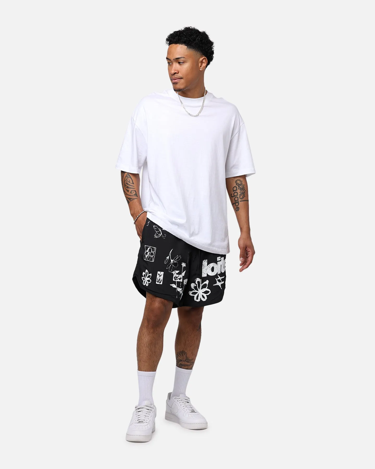 Loiter Flowerbed Walk Shorts Black sold by Culture Kings product image thumbnail 2