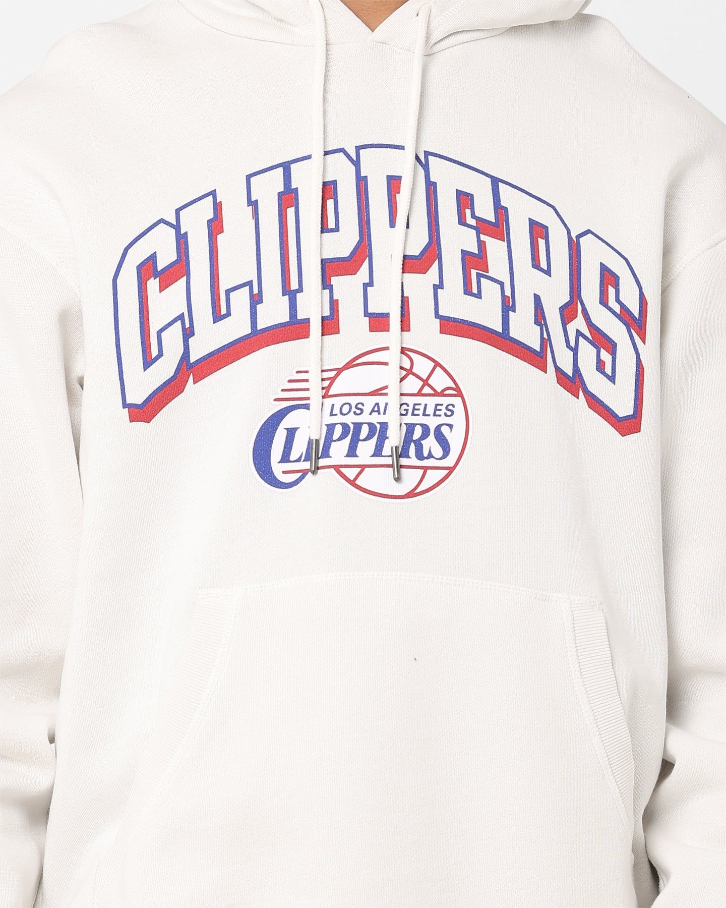 Mitchell & Ness Los Angeles Clippers Vintage Keyline Logo Hoodie Vintage White sold by Culture Kings product image thumbnail 3