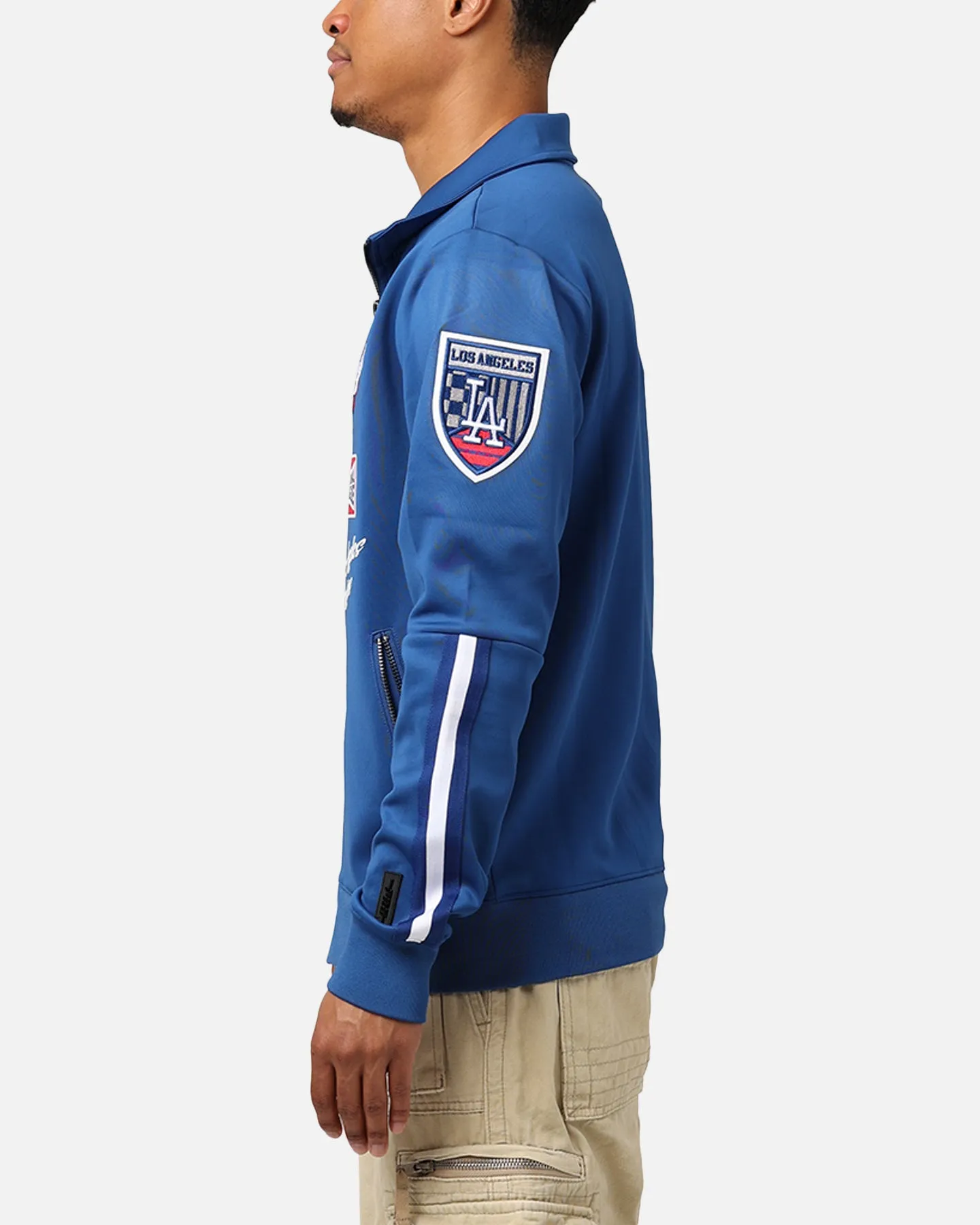 Pro Standard Los Angeles Dodgers Fast Lane Track Jacket Dodger Blue sold by Culture Kings product image thumbnail 5