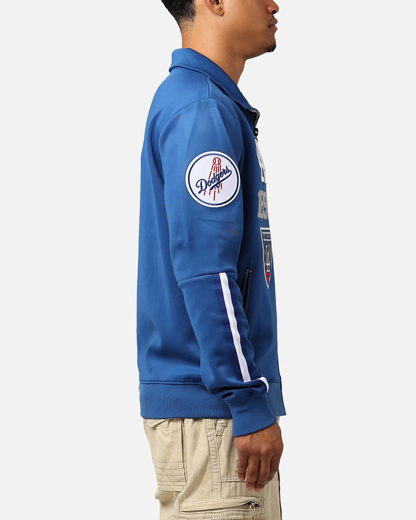 Pro Standard Los Angeles Dodgers Fast Lane Track Jacket Dodger Blue sold by Culture Kings product image thumbnail 4